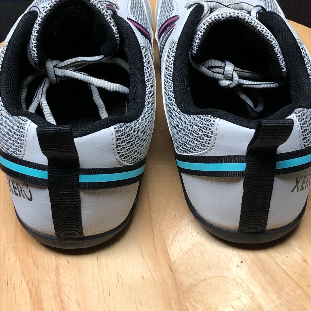 Xero Shoes Prio Womens 8.5 Barefoot Shoes Grey Purple Minimalist Running Outdoor - Picture 10 of 16